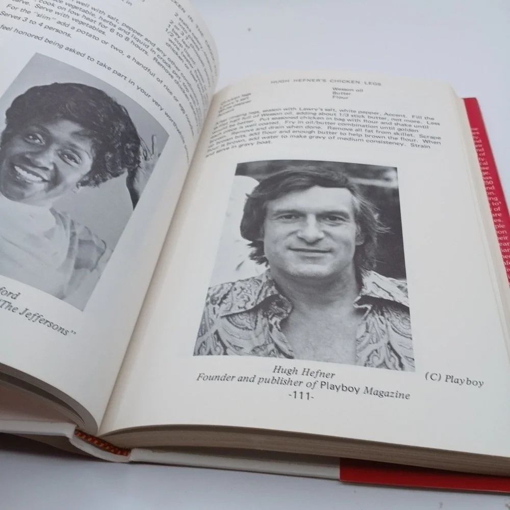 Habilitat's Celebrity Cookbook MINT 1978 Cher Burt Reynolds Burnett NOS rare